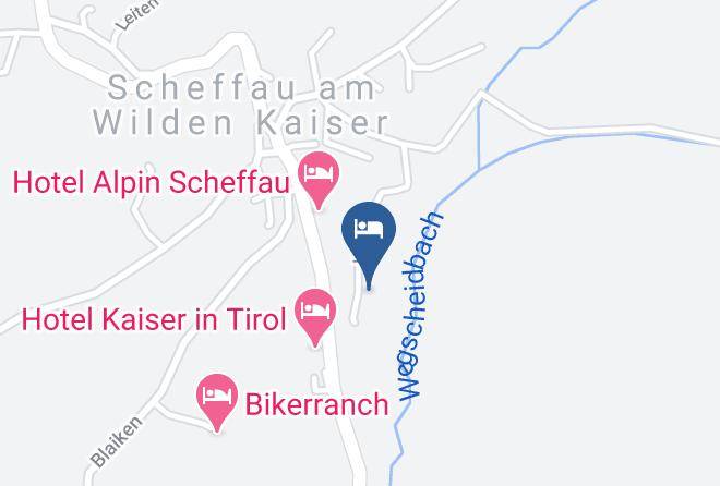 Kufstein - Gastehaus Bichler Maps