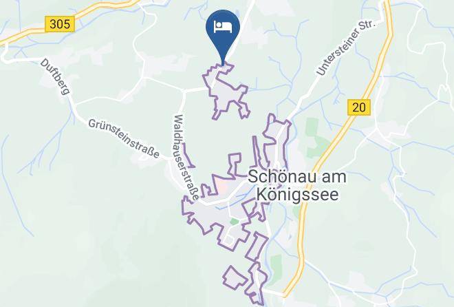 Berchtesgadener Land - Gastehaus Binderlehen Maps