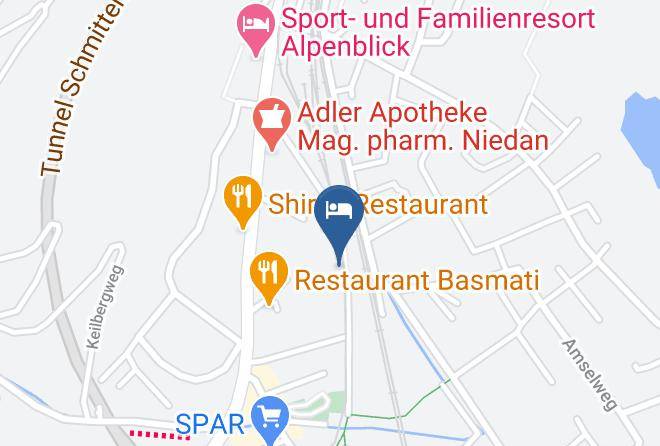 Zell Am See - Gastehaus Bleiweis Zehentner Maps