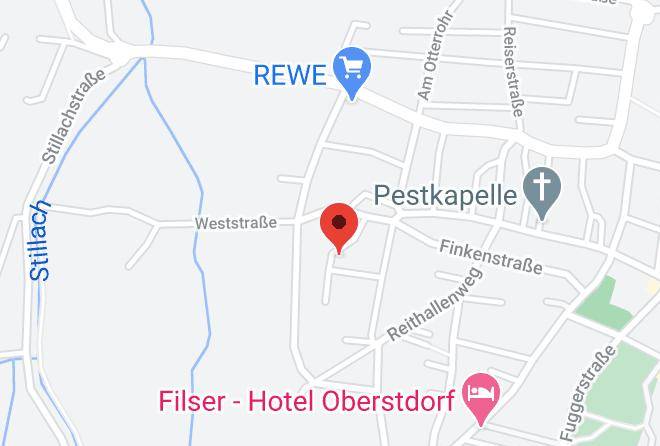 Oberallgau - Gastehaus Bockli Maps