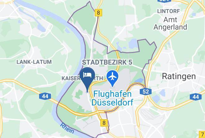 Dusseldorf - Gastehaus Boddem Maps