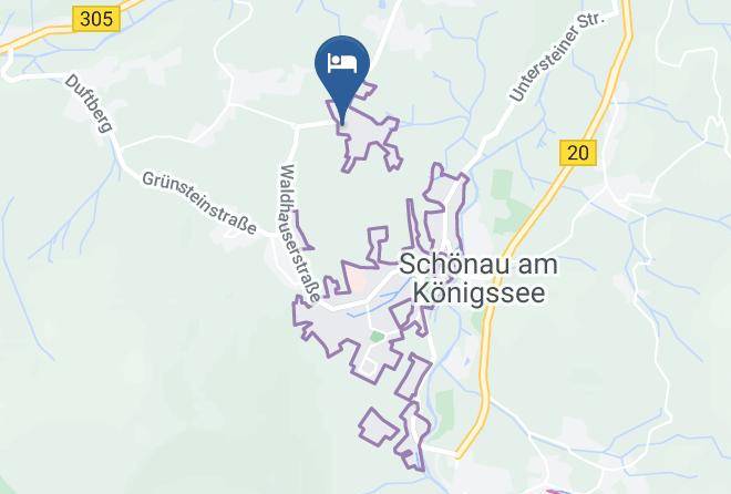Berchtesgadener Land - Gastehaus Bodnerlehen Maps
