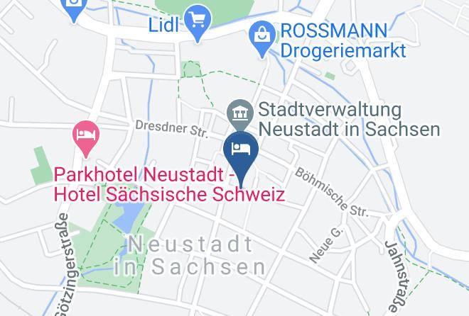 Sachsische Schweiz Osterzgebirge - Gastehaus Bohme Maps