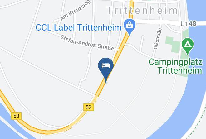 Trier Saarburg - Gastehaus Bollig Maps
