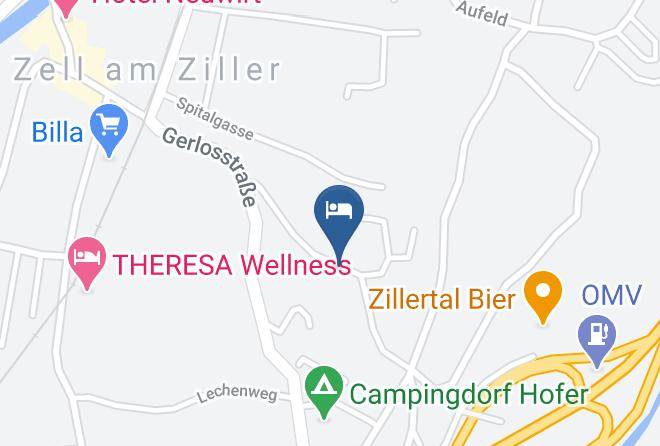 Schwaz - Gastehaus Brindlinger Maps
