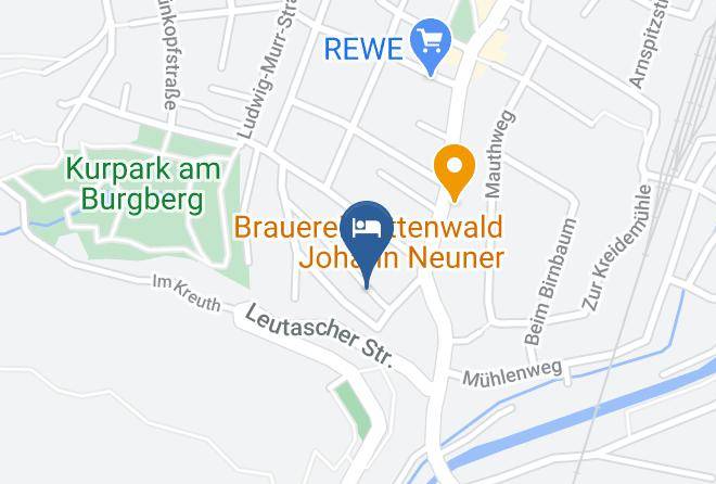 Garmisch Partenkirchen - Gastehaus Brummer Haus Am Burgberg Maps