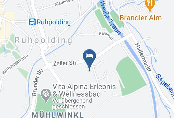 Traunstein - Gastehaus Burghartswieser Maps
