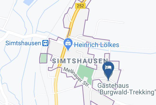 Marburg Biedenkopf - Gastehaus Burgwald Trekking Maps