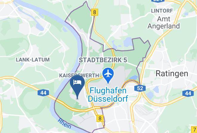 Dusseldorf - Gastehaus Burkhardt Maps
