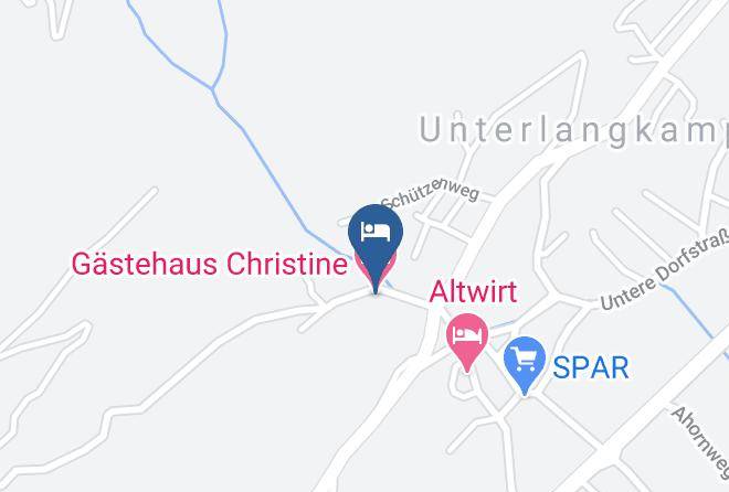 Kufstein - Gastehaus Christine Maps