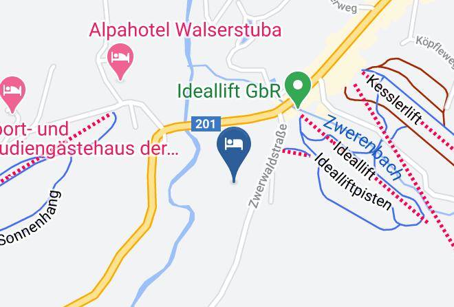 Bregenz - Gastehaus Claudia Familie Bereuter Maps
