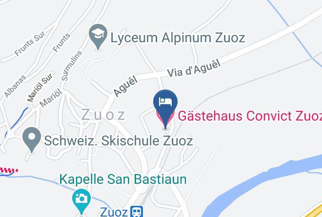 Malojamaloggia - Gastehaus Convict Zuoz Maps