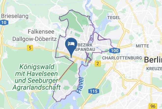 Stadt Berlin - Gastehaus Daehn Maps
