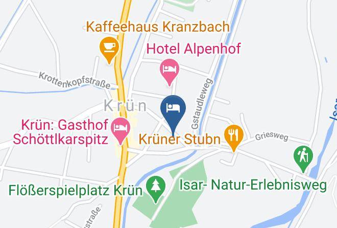 Garmisch Partenkirchen - Gastehaus Dahoam Maps
