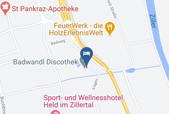 Schwaz - Gastehaus Daum Maps