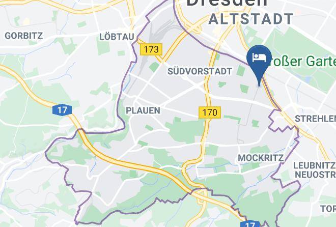 Dresden - Gastehaus Der Tu Dresden Maps