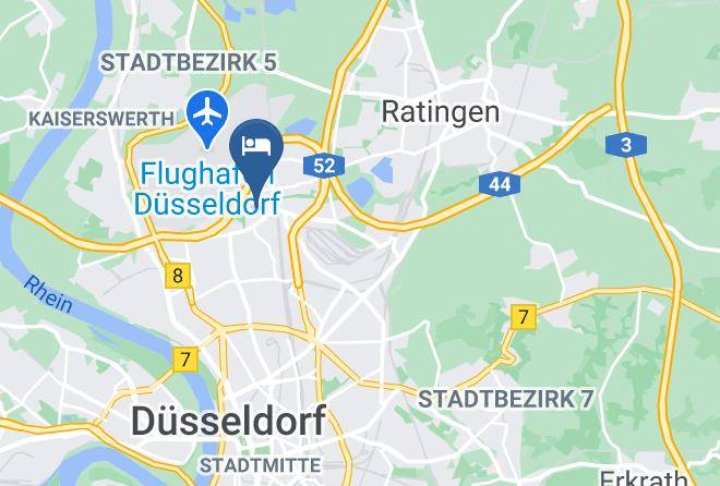 Dusseldorf - Gastehaus Devantier Maps