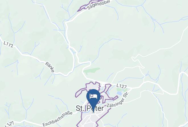 Breisgau Hochschwarzwald - Gastehaus Dold St Peter Maps