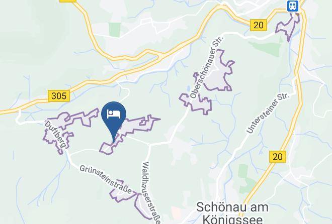 Berchtesgadener Land - Gastehaus Drachllehen Maps