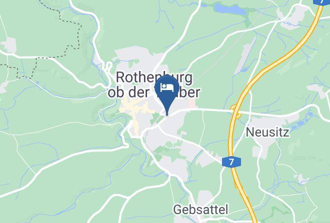 Ansbach - Gastehaus Eberlein Maps