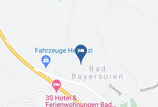 Garmisch Partenkirchen - Gastehaus Eckbichl Maps