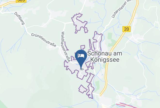 Berchtesgadener Land - Gastehaus Einsiedl Maps