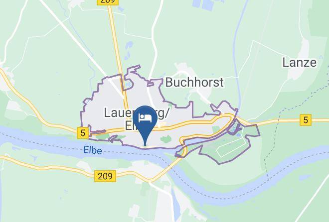 Herzogtum Lauenburg - Gastehaus Elbtraum Maps