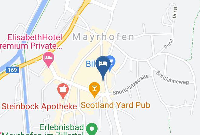 Schwaz - Gastehaus Elisabeth Kroll Maps