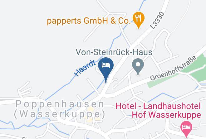 Fulda - Gastehaus Elisabeth Landhaus Cafe Gensler Gensler Munch Maps