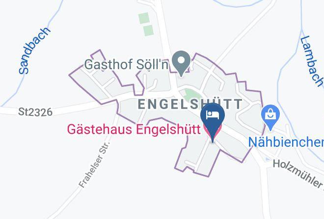 Cham - Gastehaus Engelshutt Maps