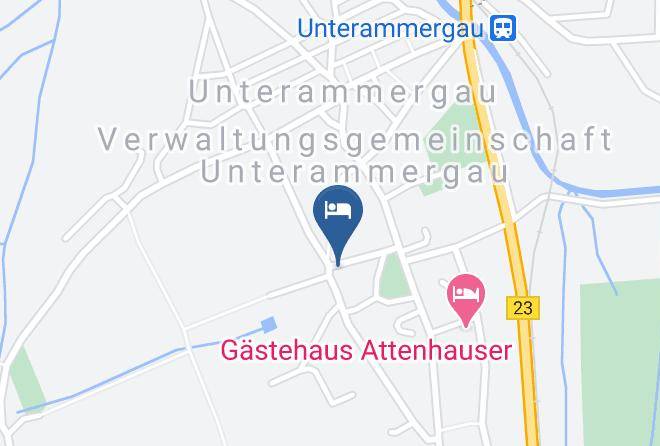 Garmisch Partenkirchen - Gastehaus Ewald Maps