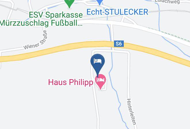 Bruck Murzzuschlag District - Gastehaus Familie Auer Maps