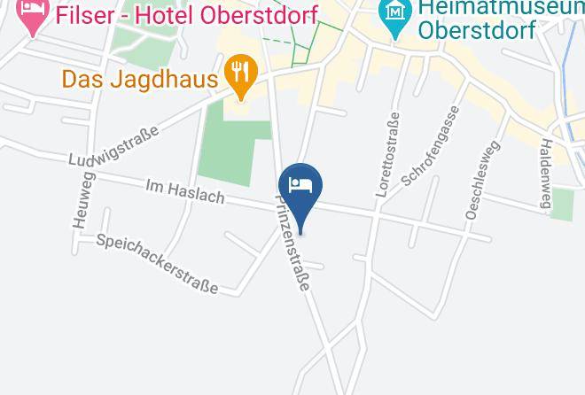 Oberallgau - Gastehaus Familie Regel Maps