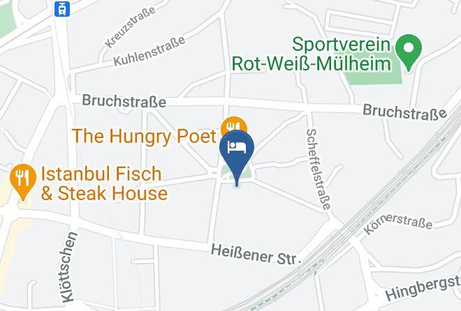 Mulheim An Der Ruhr - Gastehaus Familie Roll Schulz Ferienwohnungen Im Zentrum Von Mulheim Maps