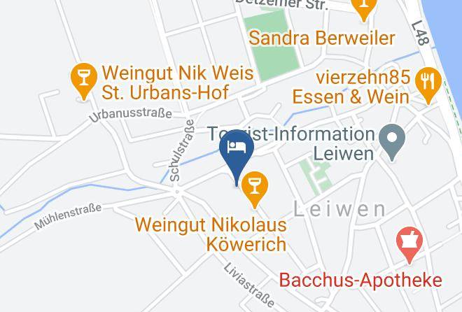 Trier Saarburg - Gastehaus & Ferienwohnungen Jostock Hermes Maps