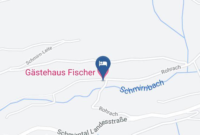 Innsbruck Land - Gastehaus Fischer Maps