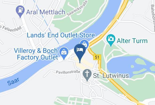 Merzig Wadern - Gastehaus Flair Maps