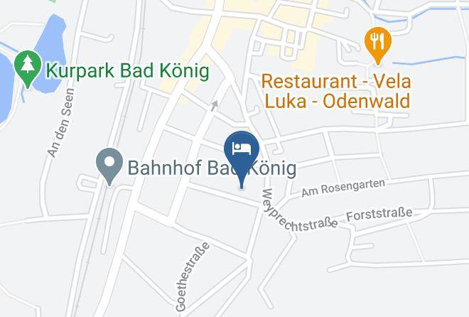 Odenwaldkreis - Gastehaus Fleck Maps