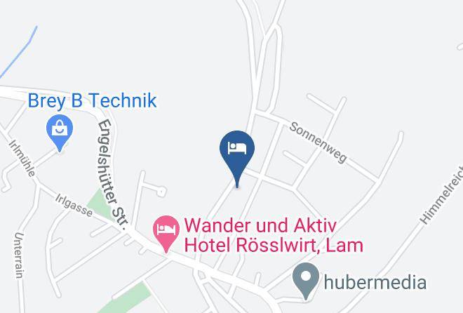 Cham - Gastehaus Florian Maps