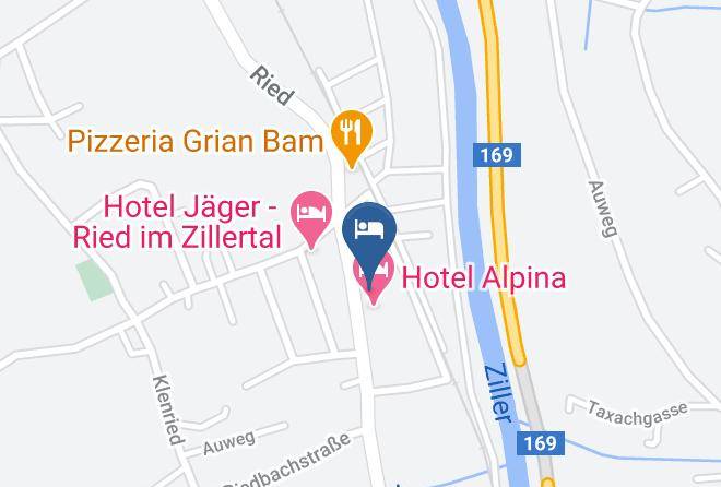 Schwaz - Gastehaus Florl Maps