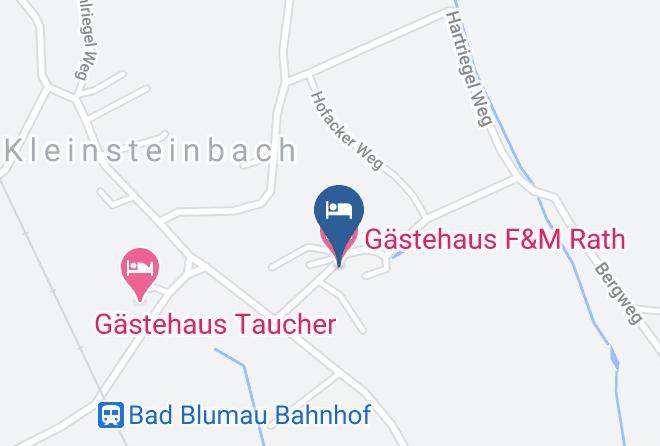 Hartberg Furstenfeld District - Gastehaus F&m Rath Maps