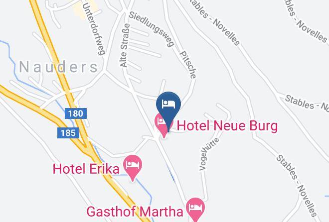 Landeck - Gastehaus Fortuna Maps