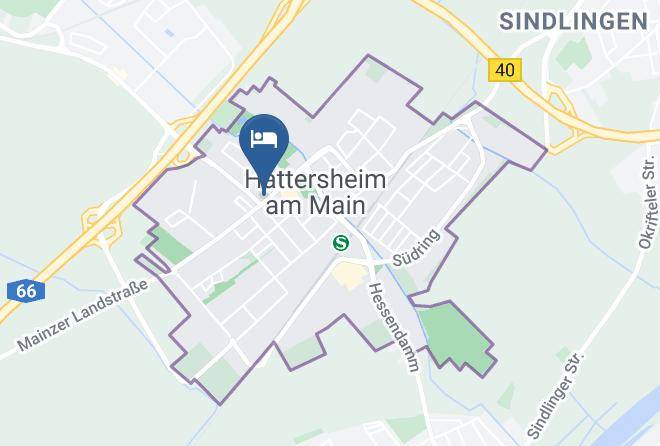 Main Taunus Kreis - Gastehaus Frankfurt Maps