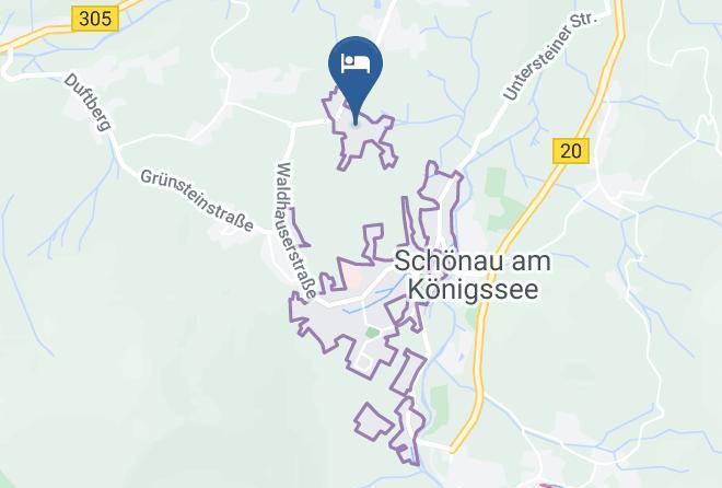 Berchtesgadener Land - Gastehaus Frauendorf Maps