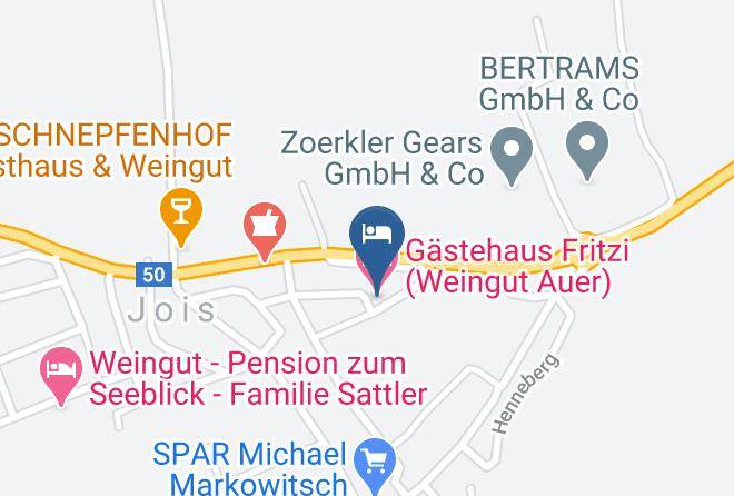 Neusiedl Am See - Gastehaus Fritzi Maps