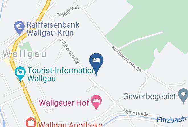Garmisch Partenkirchen - Gastehaus Funk Maps