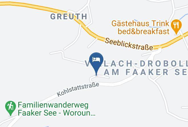 Villach - Gastehaus Gabriele Maps