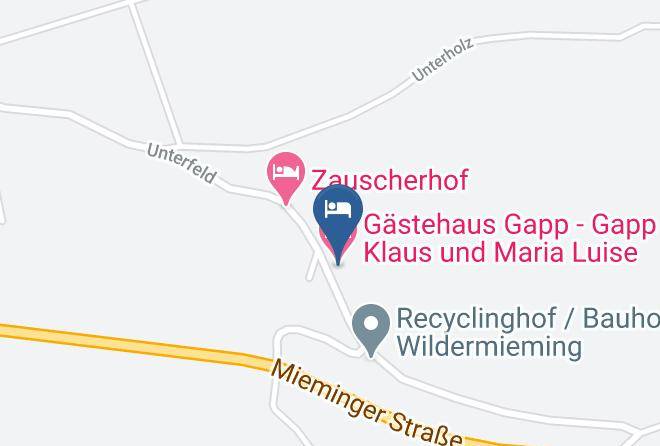 Innsbruck Land - Gastehaus Gapp Gapp Klaus Und Maria Luise Maps