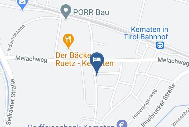 Innsbruck Land - Gastehaus Gattringer Maps