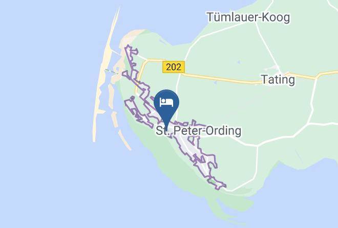 Nordfriesland - Gastehaus Gau Maps